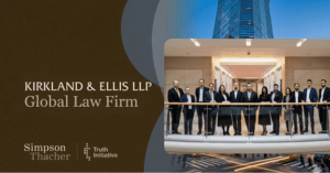 Sidley Austin, Simpson Thacher & Bartlett, and Kirkland Ellis