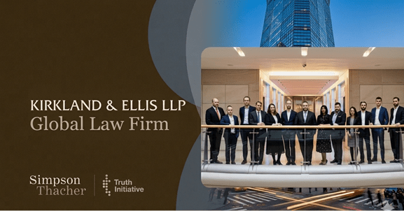 Sidley Austin, Simpson Thacher & Bartlett, and Kirkland Ellis