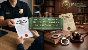 bench warrant vs regular warrant