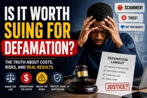 Is It Worth Suing for Defamation